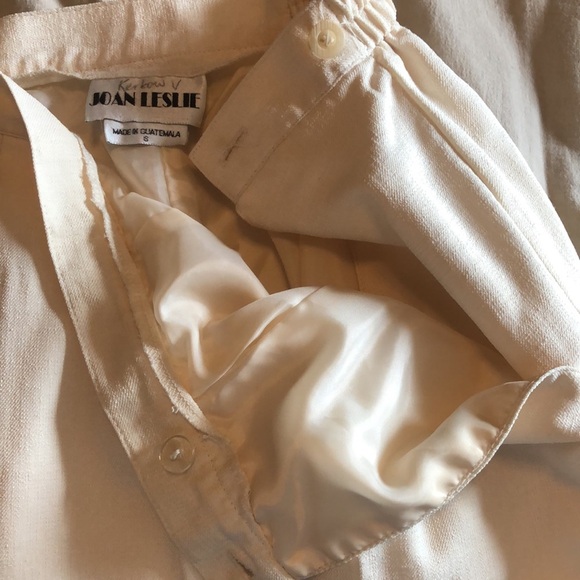 Joan Leslie cream trouser pants - Picture 9 of 10